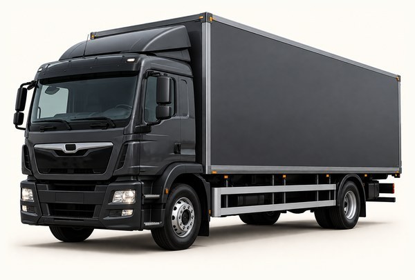 Rigid box truck